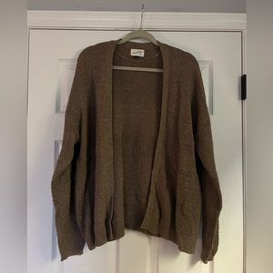 Universal thread brown cardigan